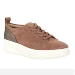 Naturalizer Women's Yarina Tiramisu Sneaker Brown Tan lace up